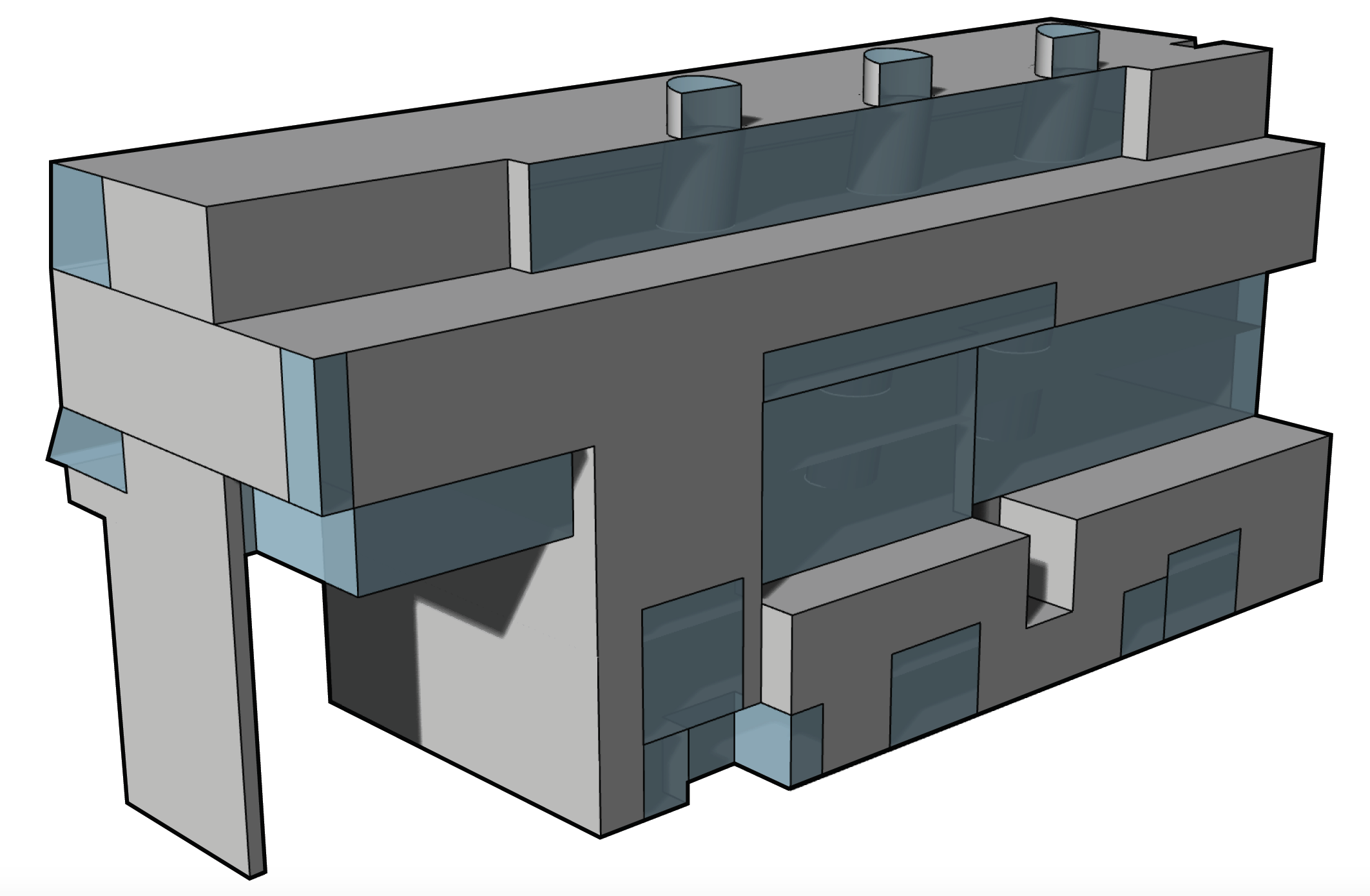 Glasgow School of Art Steven Holl diagram