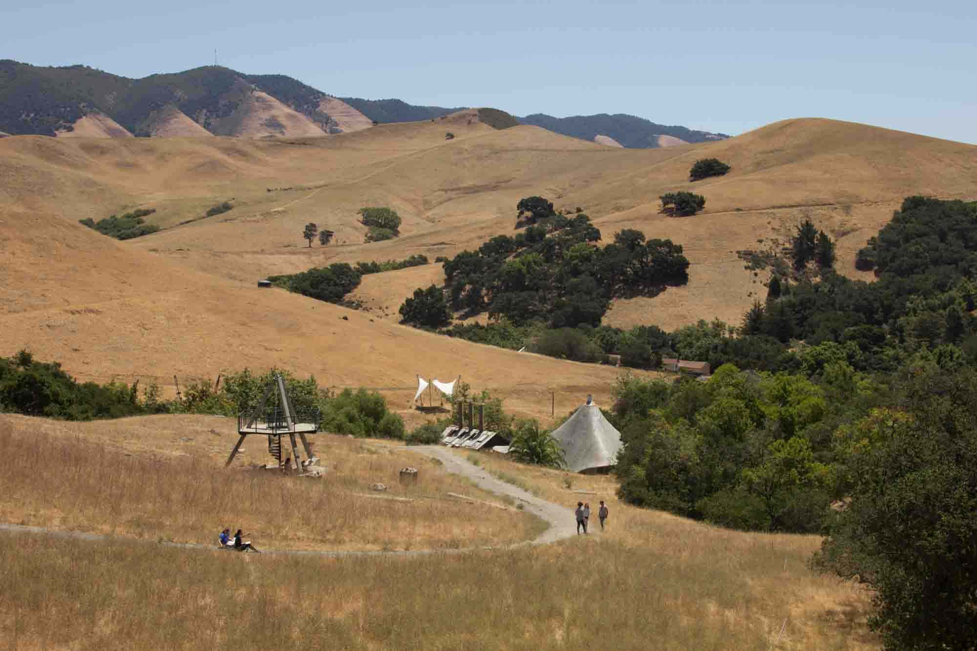 students working in poly canyon